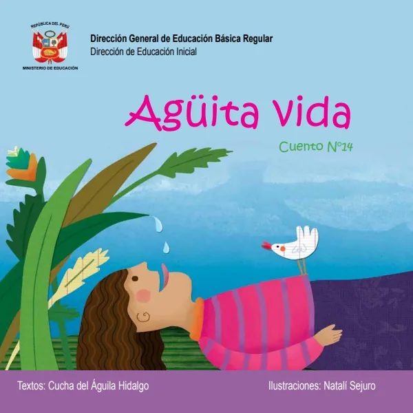 Aguita vida - Educación Inicial (MINEDU) PDF 1 Portada de Aguita vida - Educación Inicial - MINEDU