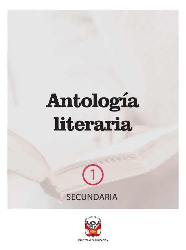 Antología Literaria 1 - 1.° grado de Secundaria (PDF) 1 antologia literaria 1 1 grado de secundaria 2