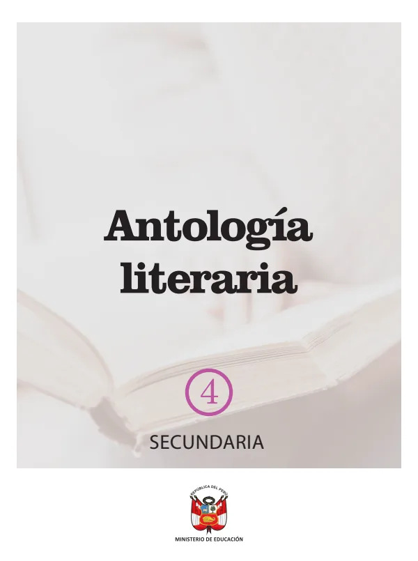 Antología Literaria 4 - 4.° grado de Secundaria (PDF) 1 antologia literaria 4 4 grado de secundaria 2