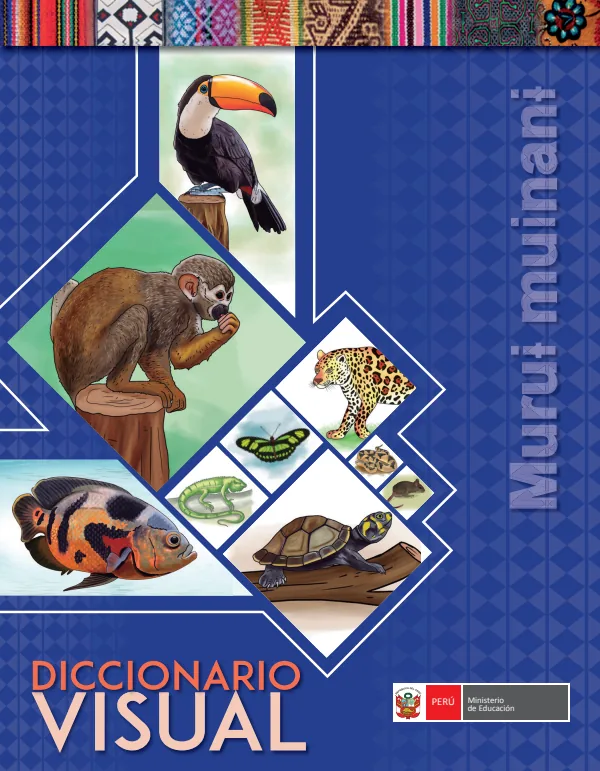 Bie rabenikomo iloiitiekue = Diccionario visual en la lengua originaria Murui munani (MINEDU) PDF 1 Portada de Bie rabenikomo iloiitiekue = Diccionario visual en la lengua originaria Murui munani - Primaria - MINEDU