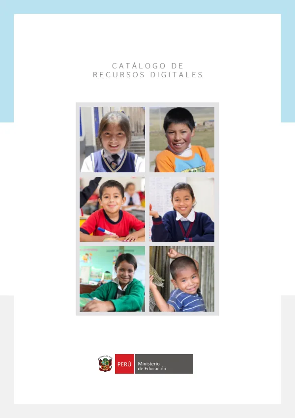 Catálogo de recursos (UMC) (MINEDU) PDF 1 Portada de Catálogo de recursos (UMC) - Evaluaciones UMC (ECE y ENLA) - MINEDU