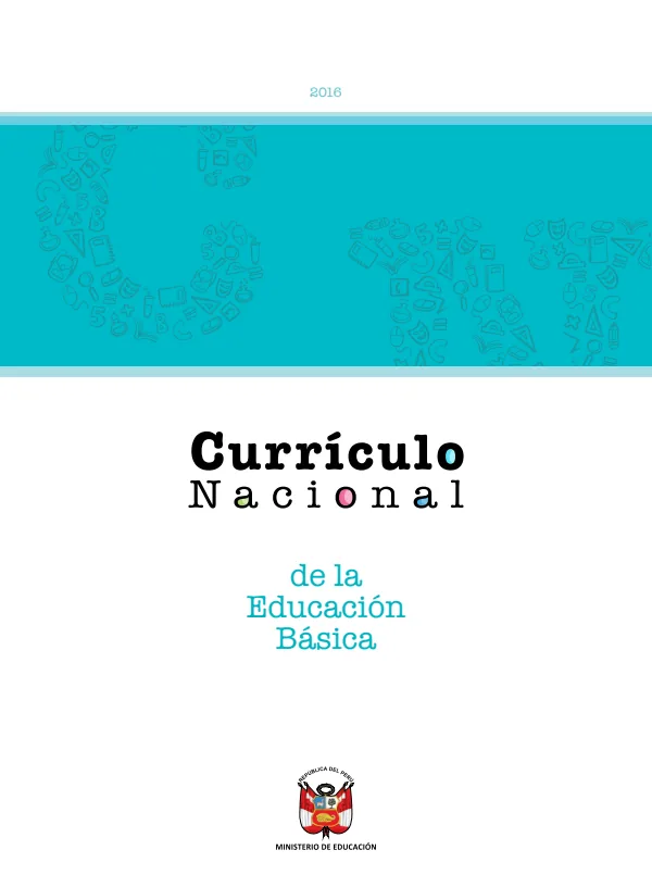Currículo Nacional de la Educación Básica (MINEDU) PDF 1 Portada de Currículo Nacional de la Educación Básica - Currículo Nacional (CNEB) - MINEDU