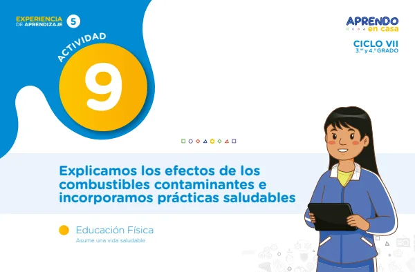 Explicamos los efectos de los combustibles contaminantes e incorporamos prácticas saludables (MINEDU) PDF 1 Portada de Explicamos los efectos de los combustibles contaminantes e incorporamos prácticas - Secundaria - MINEDU