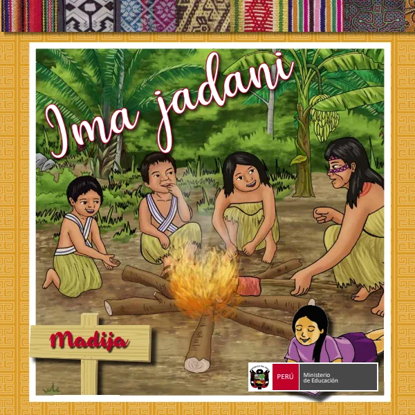 Ima jadani = Colección de relatos - Madija - Primaria (MINEDU) PDF 1 Portada de Ima jadani = Colección de relatos - Madija - Primaria - MINEDU