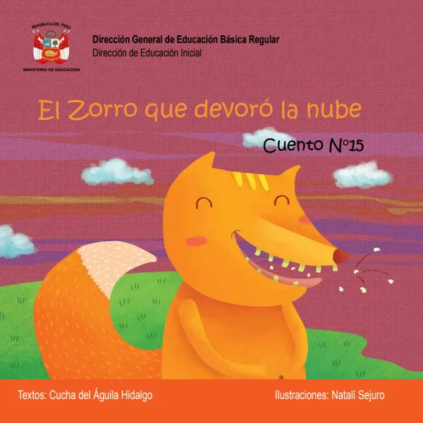Leemos juntos: Cuento: El zorro que devoró la nube - Educación Inicial (MINEDU) PDF 1 Portada de Leemos juntos: Cuento: El zorro que devoró la nube - Educación Inicial - MINEDU