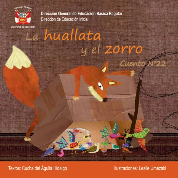 Leemos juntos: Cuento: La Huallata y el zorro. Inicial 3 a 5 años (MINEDU) PDF 1 Portada de Leemos juntos: Cuento: La Huallata y el zorro. Inicial 3 a 5 años - MINEDU