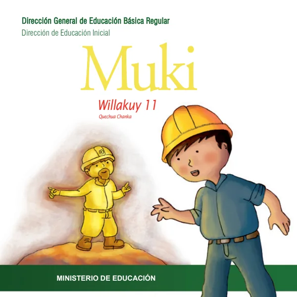 Muki - El Muqui - Educación Inicial (MINEDU) PDF 1 Portada de Muki - El Muqui - Educación Inicial - MINEDU