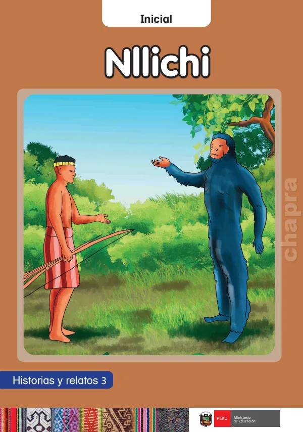 Nllichi: Historias y relatos 3 - inicial - Chapra (MINEDU) PDF 1 Portada de Nllichi: Historias y relatos 3 - inicial - Chapra - MINEDU