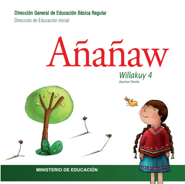 ¡Qué bonito! - Añañaw - Educación Inicial (MINEDU) PDF 1 Portada de ¡Qué bonito! - Añañaw - Educación Inicial - MINEDU