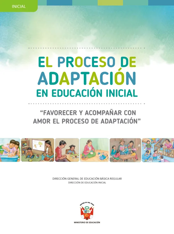 Recursos para los docentes de Inicial, Primaria y Secundaria - 5184377 dei cartilla el proceso de adaptacion (MINEDU) PDF 1 Portada de Recursos para los docentes de Inicial, Primaria y Secundaria - 5184377 dei cartilla - MINEDU