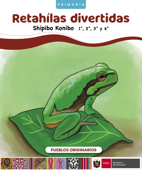 Retahílas divertidas - Primaria - Shipibo-konibo (MINEDU) PDF 1 Portada de Retahílas divertidas - Primaria - Shipibo-konibo - MINEDU