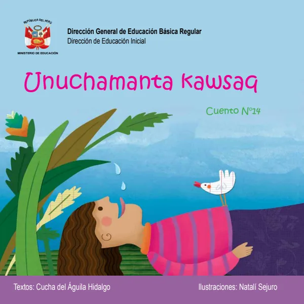 Unuchamanta kawsaq - Aguita vida - Educación Inicial (MINEDU) PDF 1 Portada de Unuchamanta kawsaq - Aguita vida - Educación Inicial - MINEDU