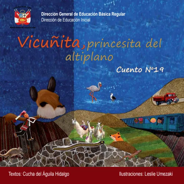 Vicuñita, princesita del altiplano - Educación Inicial (MINEDU) PDF 1 Portada de Vicuñita, princesita del altiplano - Educación Inicial - MINEDU